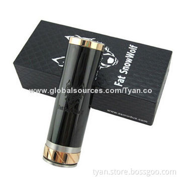 Top quality factory price e-cigarette fat snow wolf mod wholesale